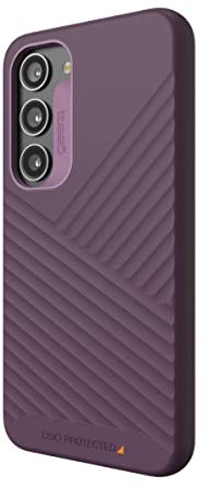 ZAGG Gear4 Denali Samsung Galaxy S23 Serie Handyhülle (strukturiert), D30 Fallschutz bis zu 5 m, funktioniert mit kabellosen Ladesystemen, verstärkte Rückplatte mit Kantenschutz