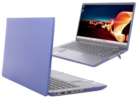 mCover Case Compatible ONLY for 2022-2024 14 Lenovo IdeaPad 3 | 3i Series (14ADA6 / 14ALC6 / 14ABA7 / 14ITL6 / 14IAU7) Windows Laptops (NOT Fitting Any Other Models)- Blue