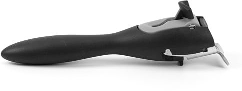 cookvision Poignée longue amovible avec fermeture, pour toutes les casseroles et poêles Nesto, supporte jusqu'à 10 kg (gris)