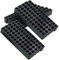 iFutniew 15Pcs 12 Holes Hex Shank Screwdriver Bit Holder Plastic Storage Drill Stand for Power Replacement
