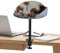 CalorMixs Cat Bed for Desk, Cats Tree Comfortable Soft Pet Table Nest with Metal Frame, Safety Cat Shelves for Pet Lovers, Avoid Distraction at Work