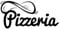 Pizza Sign Window Sticker Kitchen Vinyl Wall Decal Pizza Vinyl Wallpaper for Kids Rooms Home Decor Sticker Mural Kitchen Small - 25x57cm