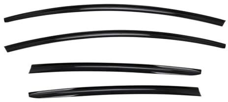 DZSLLOOI Regenabweiser Set Für Tesla Für Model 3 2020-2023 Ventshade Ventvisor Seite Fenster Deflektor Fenster Visiere Regen Sonnenschutz Auto Windabweiser