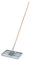 BirnePower Flächenebner Rasenrechen mit Stiel 150cm Rakel aus Stahl Rasen Rakel Levelingrake Rasen-Nivellierung Rasennivellierwerkzeug Rasenschieber 40 x 25 cm verzinkt