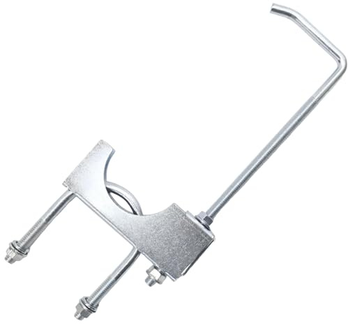MospdyGear 2.5 Inch Exhaust Clamp with Hanger, Heavy Duty Universal Muffler U-Bolt Clamp, Exhaust System Hanger for Cars and Trucks