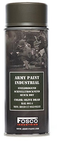 Fosco Militärische Farben, 6 Stück