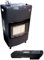 4.2kW Folding Gas Portable Cabinet Heater Fire Butane, 3 Heat Settings with Anti-Tilt Design, Regulator and Hose Included
