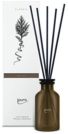 ipuro - sinnlicher ipuro cuir Raumduft - dezenter Raumerfrischer mit spritzigen Zitrusnoten & cremiger Vanille - eleganter Lufterfrischer in der Wohnung für ein puristisches Dufterlebnis 75 ml