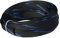 Othmro 10 m langer, dehnbarer PET-Geflecht-Kabelschlauch, flexible Drahtgeflecht-Hülse, schützt Kabel vor Haustierstichen, Schwarz / Blau