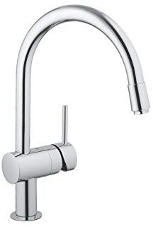 Grohe - Mitigeur avec douchette extractible pour évier Grohe série Minta art. - Chrome, en stock