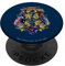 Harry Potter Hogwarts Multi-Colored Floral Crest PopSockets PopGrip: Ausziehbarer Sockel und Griff für Handys/Tablets mit Tauschbarem Top
