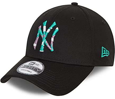 New Era New York Yankees MLB Cap 9Forty Basecap verstellbar Kappe Baseball Camouflage Infill schwarz - One-Size