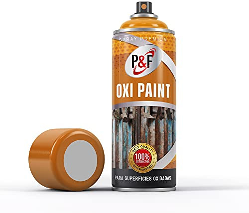 ESMALTE DIRECTO SOBRE ÓXIDO EN SPRAY OXIPAINT PROFER - Pintura antioxidante - Esmalte antioxidante para metales sin necesidad de imprimación - aplicación sin imprimación - Exterior e interior - P&F