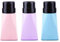 Nail Polish Remover Pump Bottle 230ml Leak-Proof Push Down Pump - 3 Pcs Travel Empty Dispenser for Nail Varnish Remover & Makeup Remover, Lockable Clear Container for Acetone, Facial Toner, Alcohol