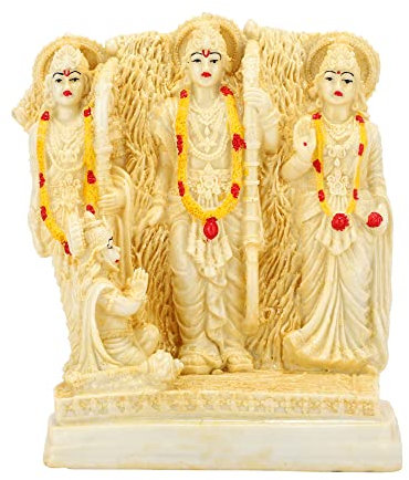 Beliebtes Ram Darbar Idol Ceremic Material Ram Sita Murti