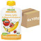 FRECHE FREUNDE Bio Quetschie Banane, Apfel, Erdbeere & Himbeere, Fruchtmus mit Obst im Quetschbeutel für Babys ab dem 6. Monat, vegan, 6er Pack (6 x 100g)