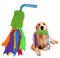 Tekcam Hundespielzeug Mop Bungee Tug Spielzeug mit Squeaky, Zerrspielzeug Hund mit Bungee Griff Chaser Spiele Pull Tugger Spielzeug Kauspielzeug füR Kleine Mittlere GroßE Hunde Training Agility