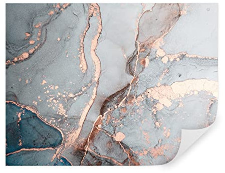 TAPEKO Papier Peint 3D Panoramique Marbre 360x250 cm style 3D Abstraction Fond gris avec courant rose Papier Peint intissé pour Chambre Salon Personnalisé Décoration Murale u24799