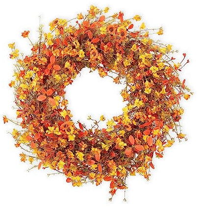 Herbstkränze für Haustür, Boho, Herbstkranz, Herbstkranz, 55,9 cm