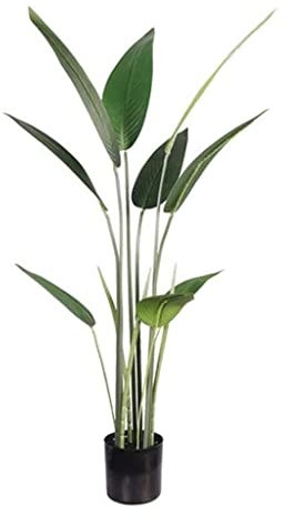 Künstliche Pflanze Kunstbaum Künstlicher Baum Große Künstliche Pflanze, Grüne Palme, Blätter, Kunststoff, Blätter, Gefälschter Bananenbaum, Hochzeit, Familie, Garten, Raumdekoration Kunstpflanze ( Siz