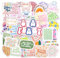 SPEACOUR 200 Stück Inspirierende Slogan-Aufkleber, Wasserfeste Scrapbooking-Aufkleber, Motivierende Aufkleber, Ästhetische Ermutigungsaufkleber für Kindle, Skateboard, Wasserflaschen, Gitarre, Gepäck