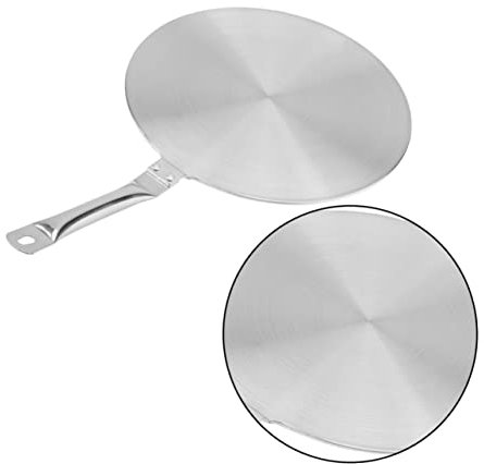 TOPBATHY Placa Difusora de Calor de Lados para Cocina de Inducción Guía Térmica de Acero Inoxidable para Cocina de Gas Y Eléctrica
