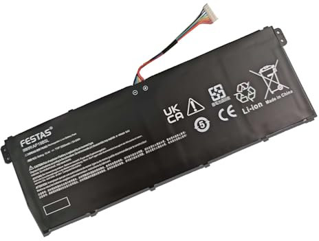 FESTAS AP19B5L Laptop Replacement Battery for Acer Aspire sf314-42 Aspire 5 A515-43 A515-43G A515-52 A515-52G a515-44 a515-55g Series KT.0040.5010 KT004055 010 54.6Wh