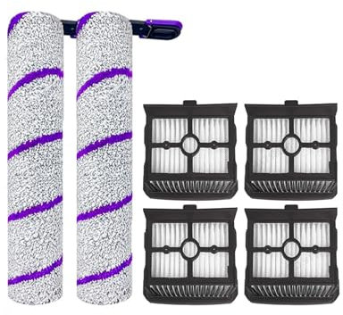 Compatible Avec Les Aspirateurs Narwal, S20 Pro, Rowenta Et X-Clean 10, Accessoires, Brosse À Rouleau, Filtre HEPA, Pièces De Rechange(Set 4)