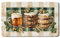 Abtropfmatte mit Biermotiv für Küchentheke, rustikales Vintage-Getränke, saugfähiges Gummi-Abtropfgestell, Matte, Herbst-Pu-Leder, Abtropfunterlage für Küche, Theke, Barschutz, 30,5 x 50,8 cm