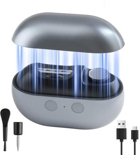 Coupe Ongle Electrique Pour Pied Et Main Personne Agee 3 en 1 Lime Ongle Electrique Automatique avec lumière Rechargeable USB Récupérateur Coupures pour Finition Précise Adulte Senior Silencieux Gris