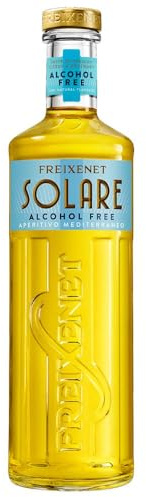 Freixenet Solare Aperitivo Alkoholfrei (1x0,7 l) – Spanischer Zitrus-Aperitif mit natürlichen Aromen, Rosmarin und Thymian für Spritz