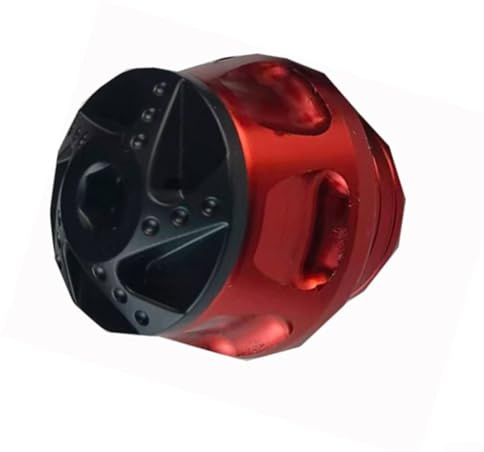 Fourche avant de moto en alliage d'aluminium CNC résistant aux chocs pour protection contre les chocs, convient à la plupart des motos, scooters, vélos électriques, (rouge)