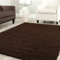 Shaggy Teppich Farbe Hochflor Langflor Teppiche Modern Uni Farben, Farbe:Braun, Maße:200x280 cm