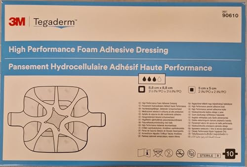 TEGADERM Foam Adhesive 8,8x8,8 cm 90610 10 St Verband
