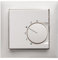Halmburger Raumthermostat RTR-5510rg inkl. Berker S.1 1-fach Rahmen 10118989 polarweiss glänzend