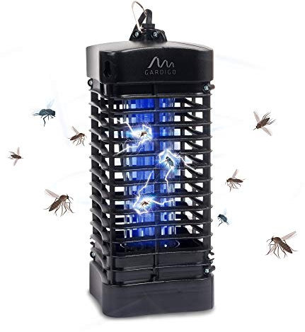 CARD Gardigo Insektenvernichter 25 m² I Mückenfalle gegen Mücken, Fliegen, Moskitos I Elektronischer Mückenschutz mit UV Licht, 62303