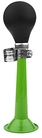 VGEBY1 Fahrrad Hooter, Fahrrad Hupen 2.2inch Portable Bike Air Horn für Mountain & Road Bikes Radfahren Squeeze Ring (Grün)