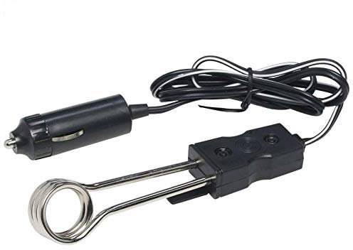 K M Electronics® 12V CAR Van Truck Cup Immersion Heater Water Tea Coffee Baby Bottle Boiler 108W