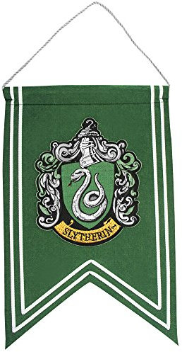 Cinereplicas Harry Potter - Bandera Slytherin - Licencia Oficial