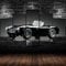 5 Stück Drucke Auf Leinwand Gedruckt Malerei Wohnzimmer Wand Kunst Leinwand Shelby Ac Cobra 427 Sc Auto Poster Bild XXL Wohnzimmer Wohnkultur Kreatives Geschenk (Gerahmt)