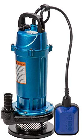WQX750 Hochdruck Tauchpumpe Wasserpumpe 3,5bar 9000L/h 0,75kW