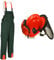 SWS Forst GmbH Schnittschutz Set 2 teilig Helm Schnittschutzhose Forstschutz Set (56)