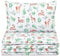 Pepi - Baby Bettwäsche Set - 135x100 cm Kinderbettdecke und Kissen 60×40 cm - Bettwäsche Baby aus Baumwolle 100% - Anti Allergisch Baby Bettdecke und Kissen - Forest Time