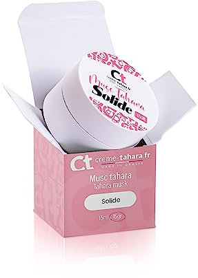 Musc Tahara Solide | Musc intime femme | Parfum oriental 15g | Texture pâteuse | Made In France | Testé dermatologiquement