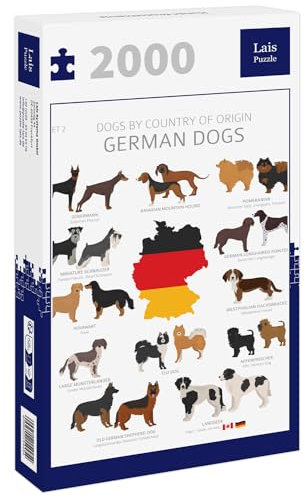 Lais Puzzle Hunde Deutschlands 2000 Teile