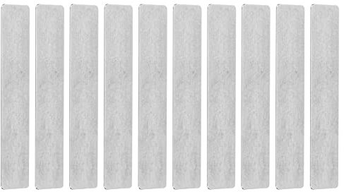 Plaque de Soupape de Compresseur, 10 Pièces Plaque de Soupape de Compresseur D'Air Vérifier les Accessoires de Pompe à Air pour Cylindre 51mm Essor Fonte Rectangulaire