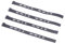 4 Stück „was würde Jesus tun“-Armband religiöses christliches Bibel-Spendenarmband WWJD-Gurtbandarmband für Paare Freunde Gurtarmbänder nach Maß