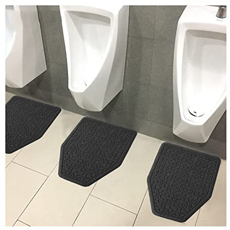 Urinal-Matten für Herren, zur Beseitigung von Badezimmergerüchen, Urinal-Bodenpolster, wasserabsorbierende Spritzmatte, rutschfeste Urinal-Matten, kommerzielle PIPI-Unterlage für Herren-WCs