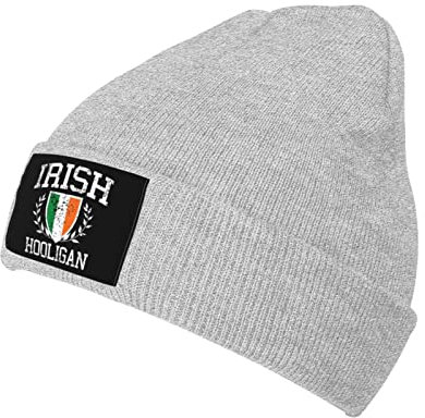 934 Herren Damen Slouchy Beanie Mütze Irischer Hooligan Strickmütze Klassische Beanie Mütze Weich Chemo Hut Für Skifahren Laufen Winter