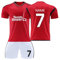 ISHWARA Home Away Nr. 7/10 personalisiertes Trikot-Set für Herren und Mädchen mit Namen und Nummer, Team-Logo, individuelles Fußballtrikot für Jungen-Trainingsanzug